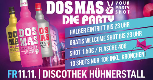 DOS MAS DIE PARTY