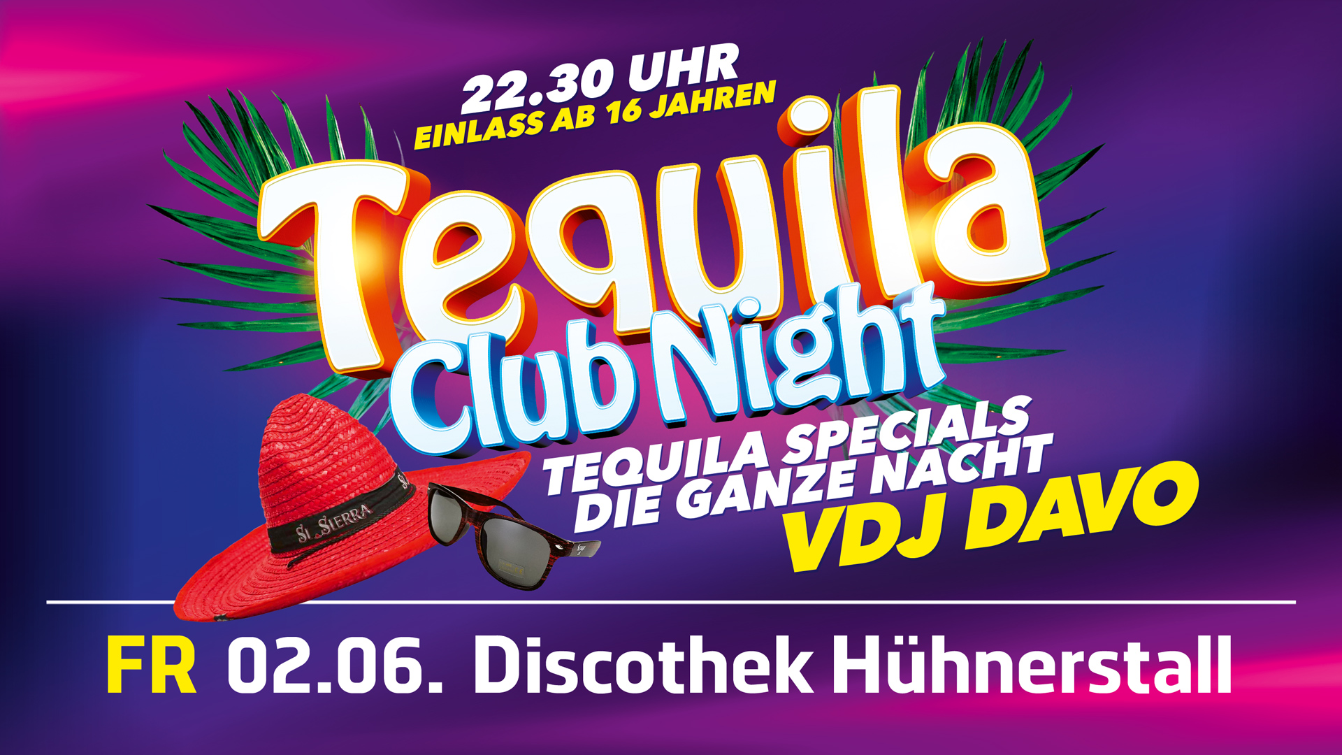Tequila Club Night Discothek Hühnerstall